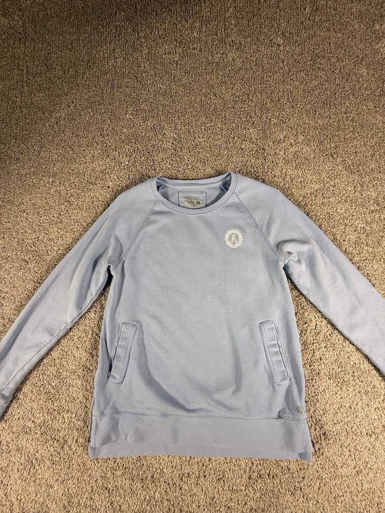 Lilly Pulitzer LUXLETIC Beach Comber Pullover Blue Size S