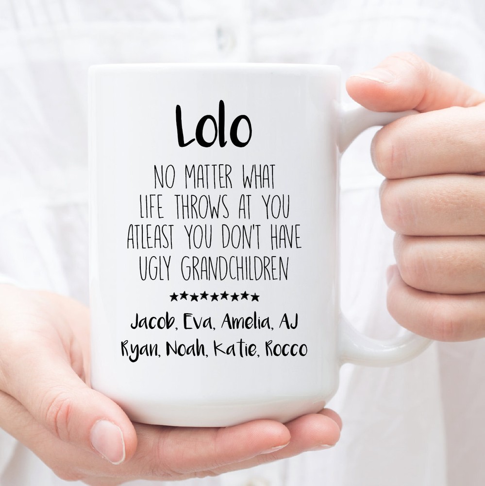 Personalized Gift For Lolo Funny Lolo Mug Christmas Birthday Cup For Lolo