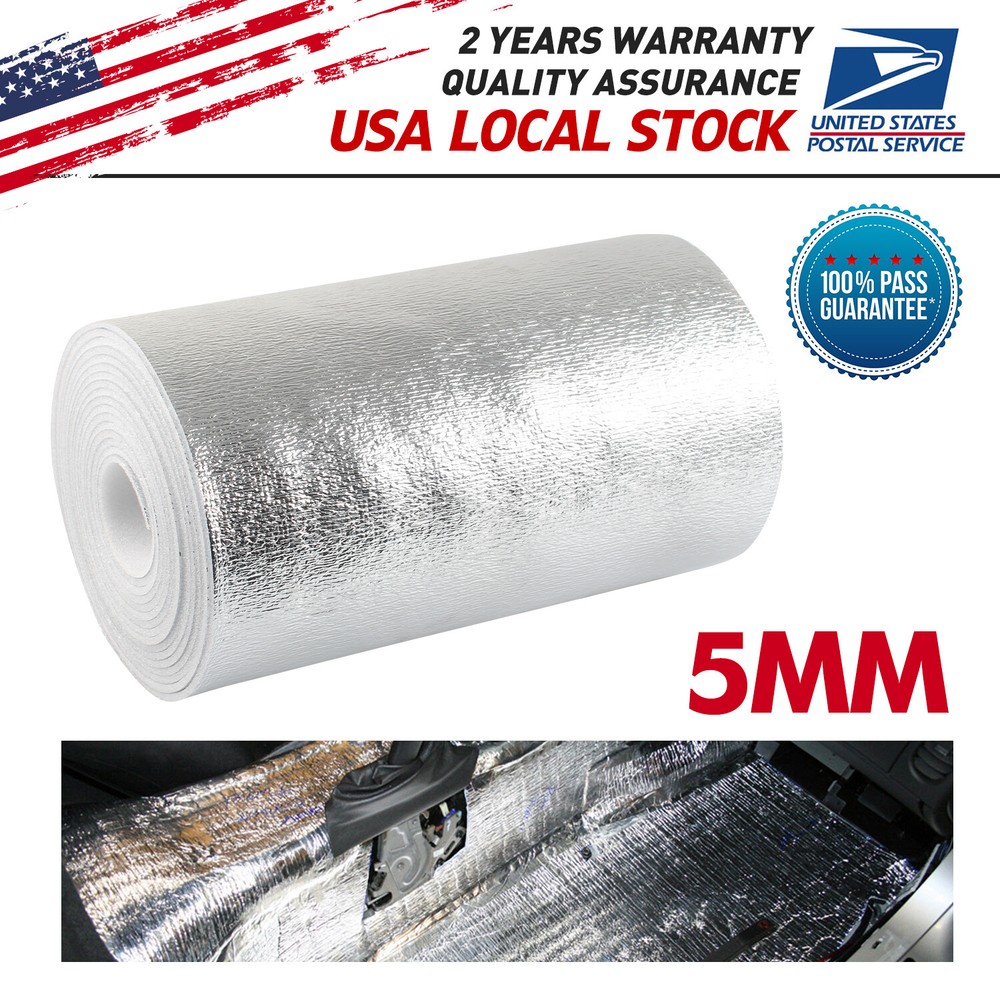 16sqft car Heat Shield Sound Deadener Insulation Thermal Noise Proofing Mat