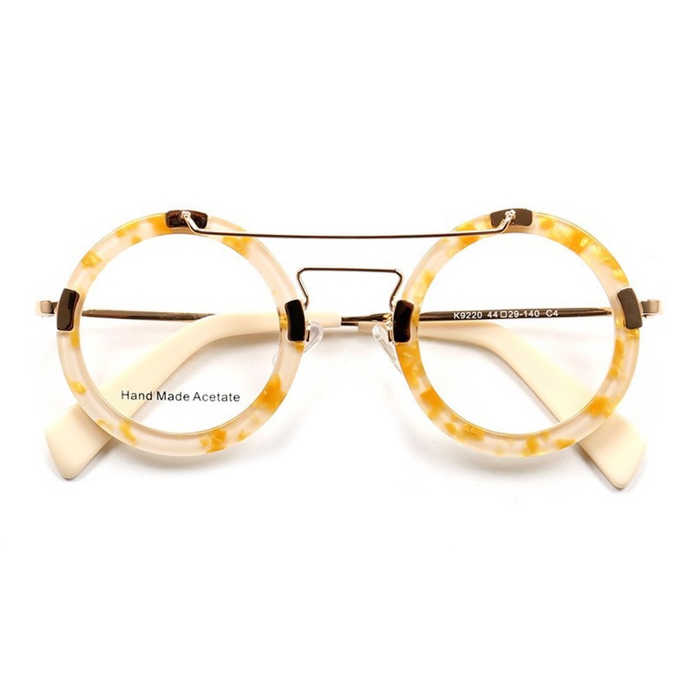 Universal Eyeglasses Frames Round Eyewear Vintage Glasses Frame Spectacles