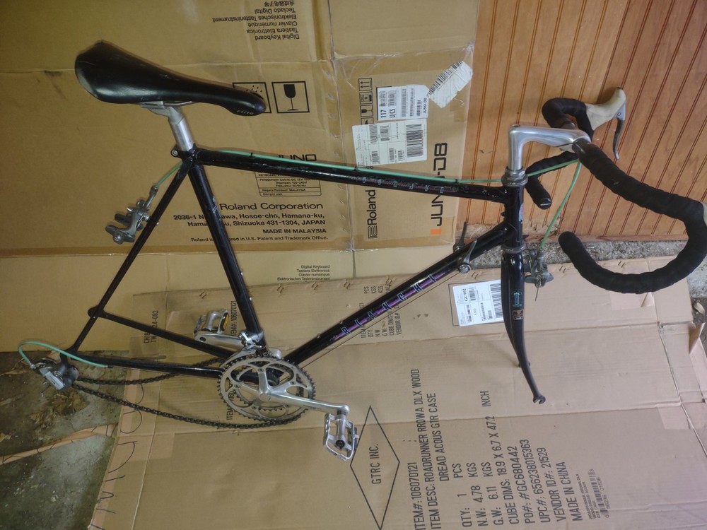 Bianchi Virata Vintage Bicycle Road Track Bike 22in Frame Shimano 600 Groupset