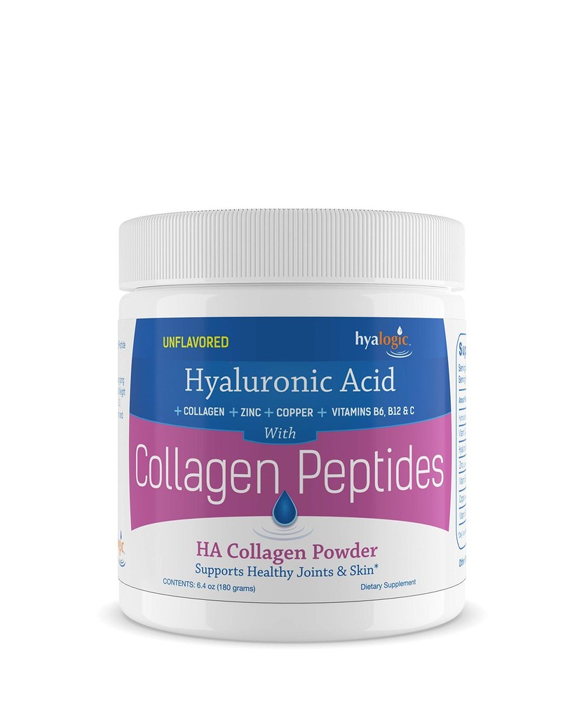 Grass-Fed Hydrolyzed Collagen Peptides Powder with Hyaluronic Acid Types 1 & 3