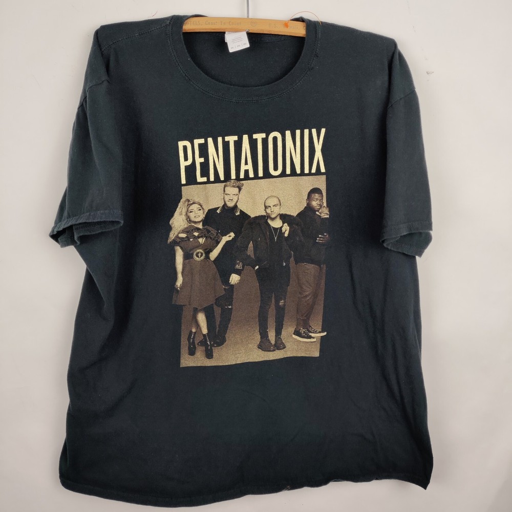 Pentatonix Shirt XL Black Christmas Tour 2017 Band Concert Limited Edition