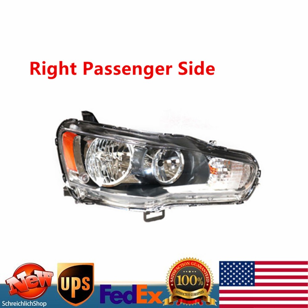 Headlamp Headlight For Mitsubishi Lancer 2008-2017 Right Passenger Side