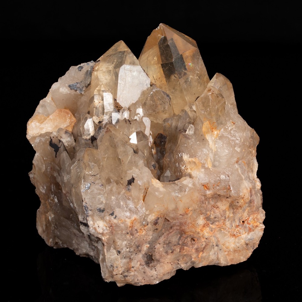 1.71 lbs CITRINE Crystal Cluster Kundalini Chakra Stone #1679k from South Africa