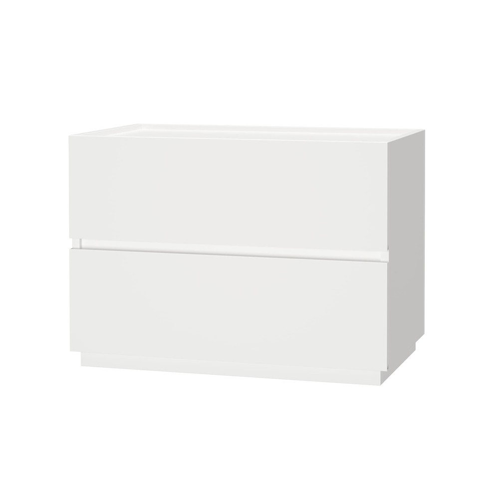 Stackable 2-Drawer Dresser for Multi-Purpose Storage Closet Organization