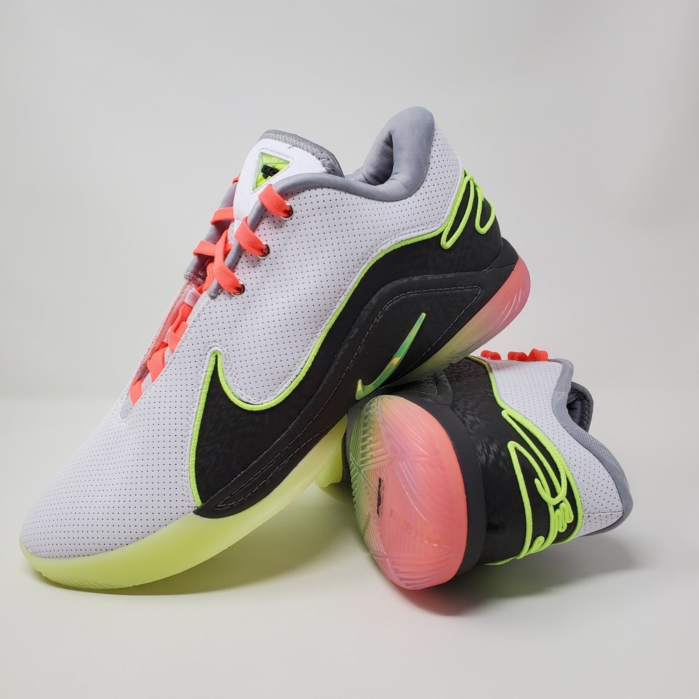 Nike LeBron XXII 22 ‘Crown Jewel’ White Volt Glow FZ1094-101 Men’s Size 12
