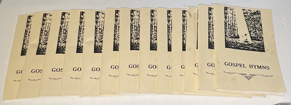 Vintage Lot of 13 Gospel Hymnal Restoration Hymn Booklets Paperback