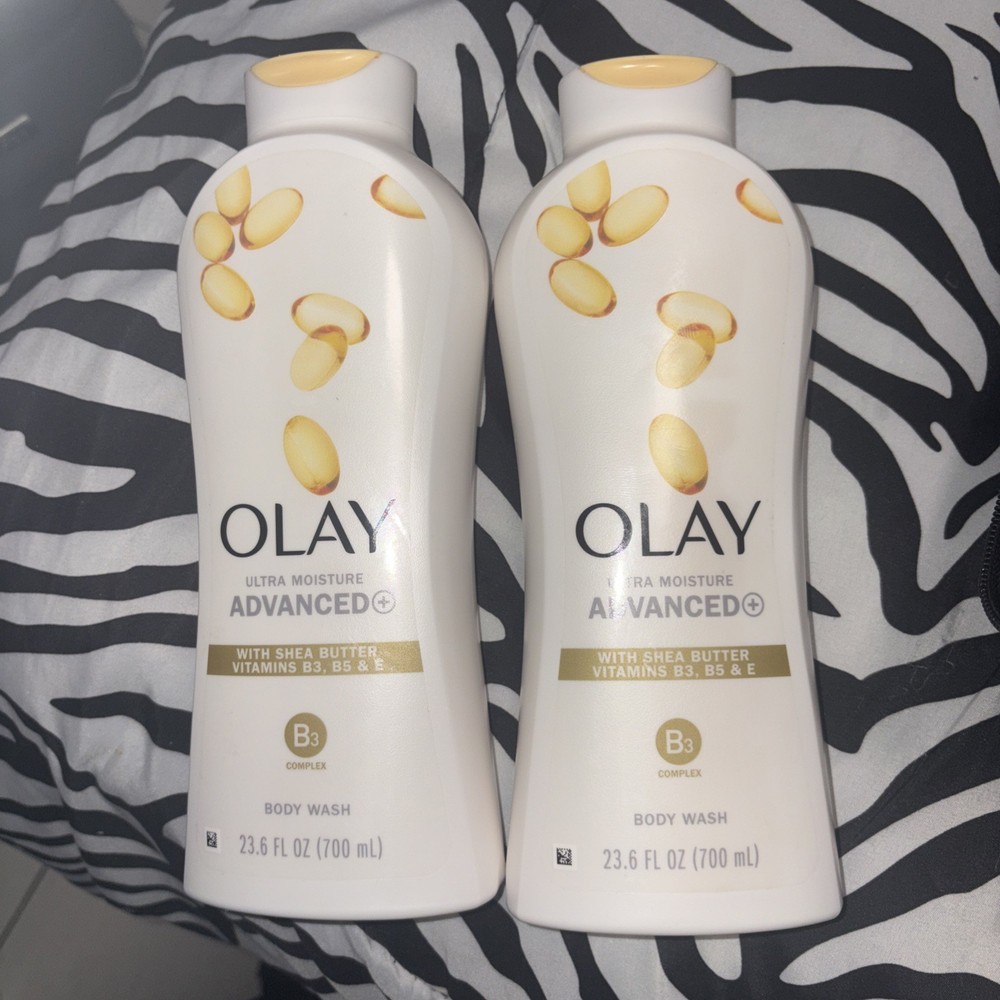 Olay Ultra Moisture Advanced Body Wash with Shea Butter 23.6 oz 2-Pack