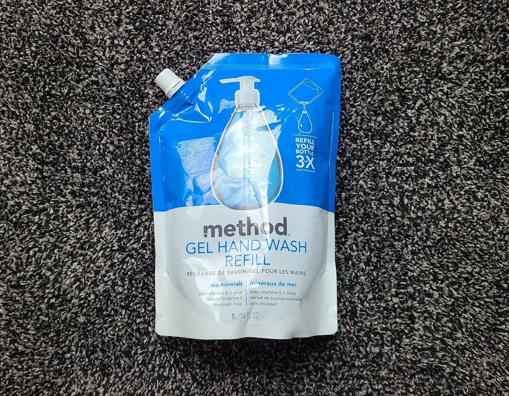 Method Gel Hand Soap Refill- Sea Minerals- 34 Oz -( 2Pack) **SHIPS NEXT DAY!**