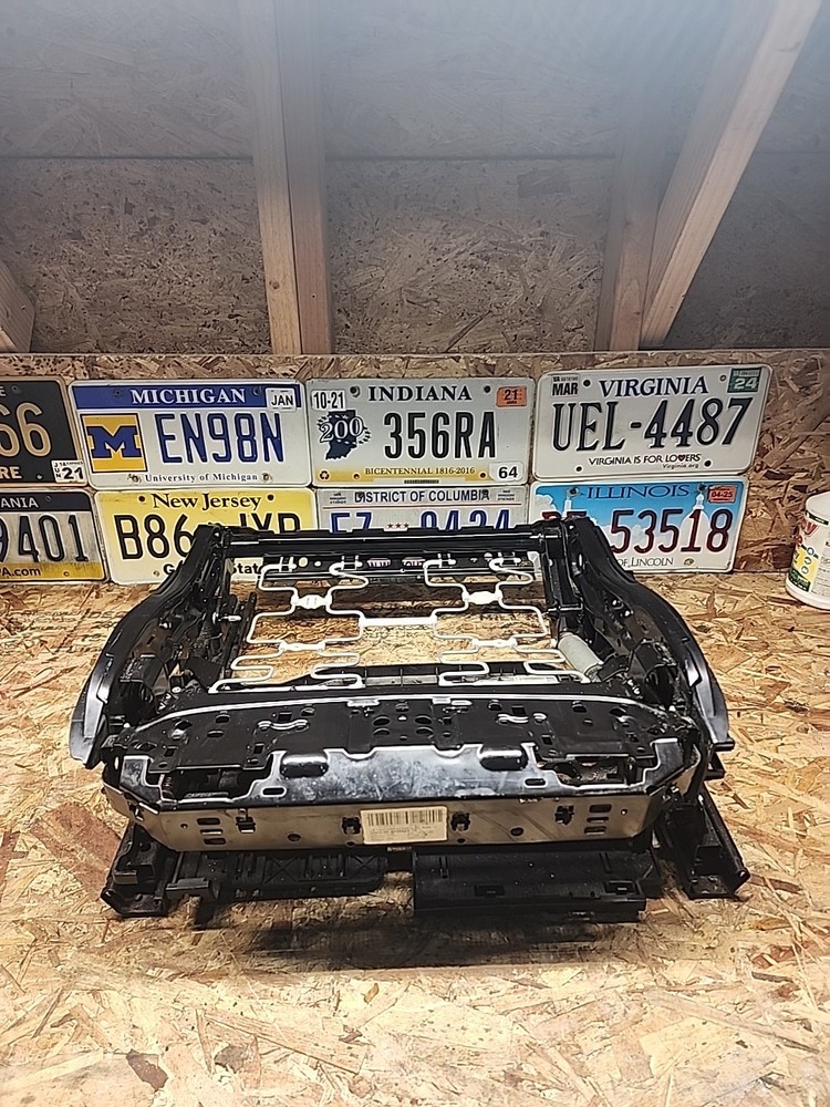 2011-2016 BMW 535i F10 Driver Side Front Seat Track Frame Rail Motor OEM