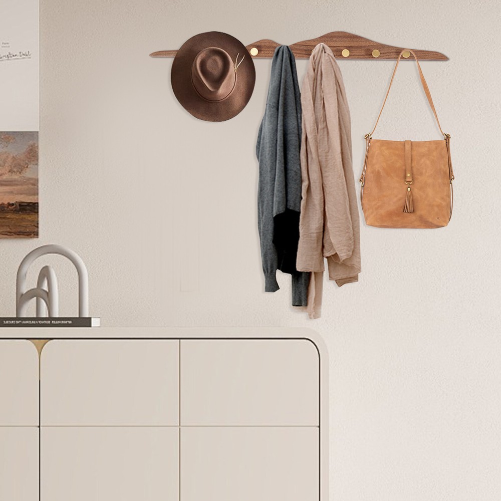 Creative Wall-Mounted Coat Hooks for Keys, Bags & Coats - US
