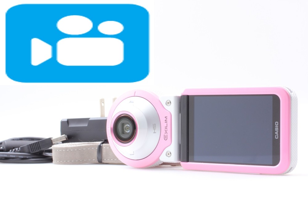 [MINT] CASIO EXILIM EX-FR100L Pink Digital Camera FR From JAPAN