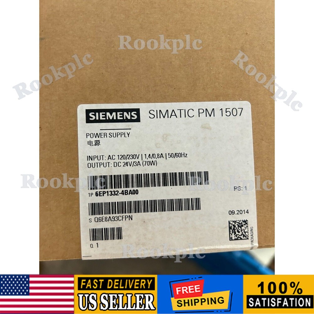 New Siemens 6EP1332-4BA00 SIMATIC PM power supply 6EP1 332-4BA00