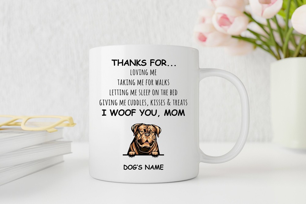 Funny Dogue De Bordeaux Lover Gift Ideas with Sarcastic Mug