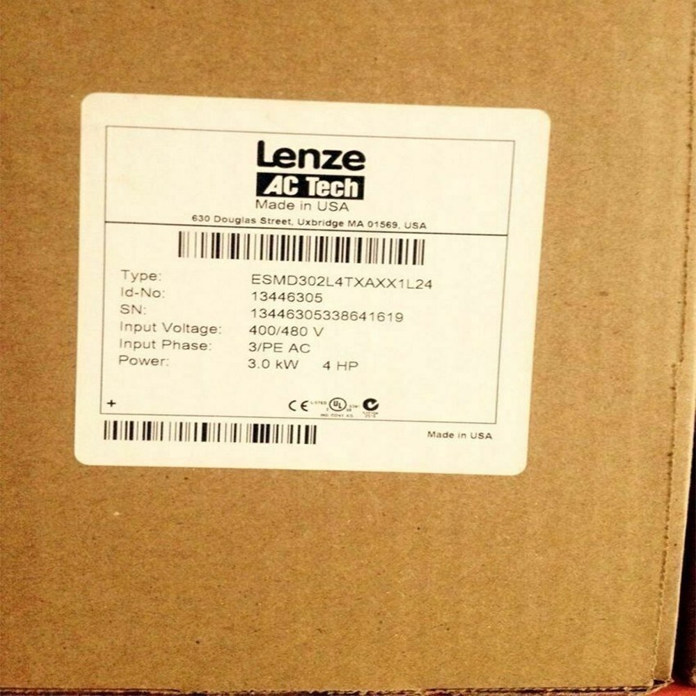 ESMD302L4TXA 1PC NEW Sealed Lenze SMD Inverter 3kW 3PH ESMD302L4TXA
