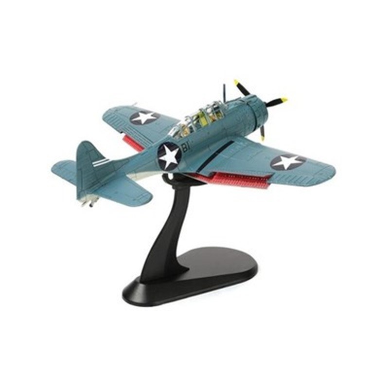 Douglas SBD-3 Dauntless 1/72 airplane model, metal