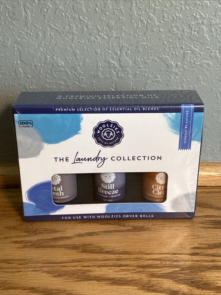 Woolzies Laundry Collection Essential Oil Set | 100% 0.34 Fl Oz (Pack of 3)
