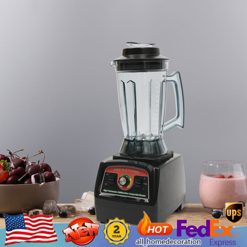 2800W 4L Heavy Duty Commercial Blender for Smoothies Juices and Shakes  