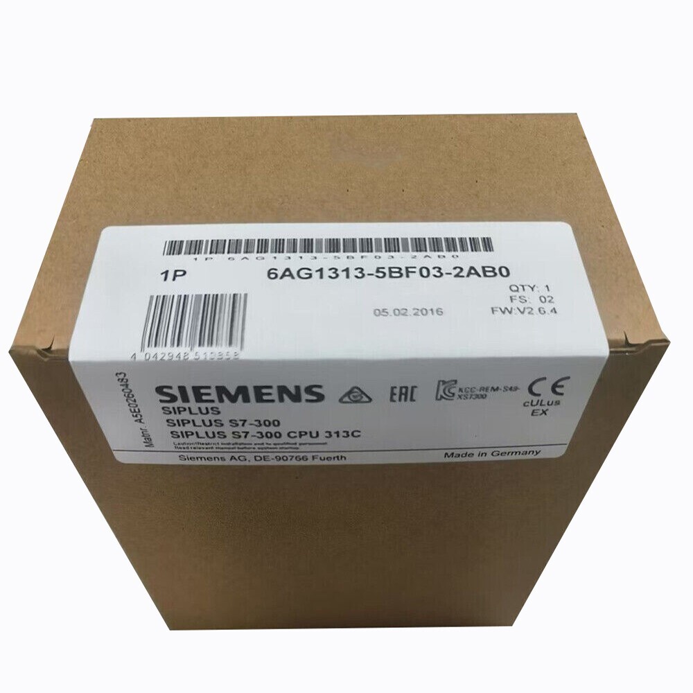 6AG1313-5BF03-2AB0 1PCS NEW Siemens PLC MODULE 6AG1313-5BF03-2AB0