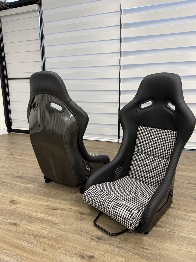 Carbon Fiber Custom Pole position style with Pepita inserts