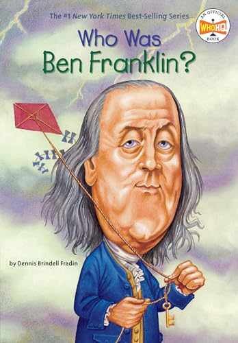 Ben Franklin Biography by Brindell Fradin & Who HQ - Paperback - Very Good