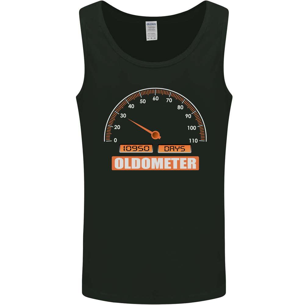 30th Birthday 30 Year Old Ageometer Funny Mens Vest Tank Top