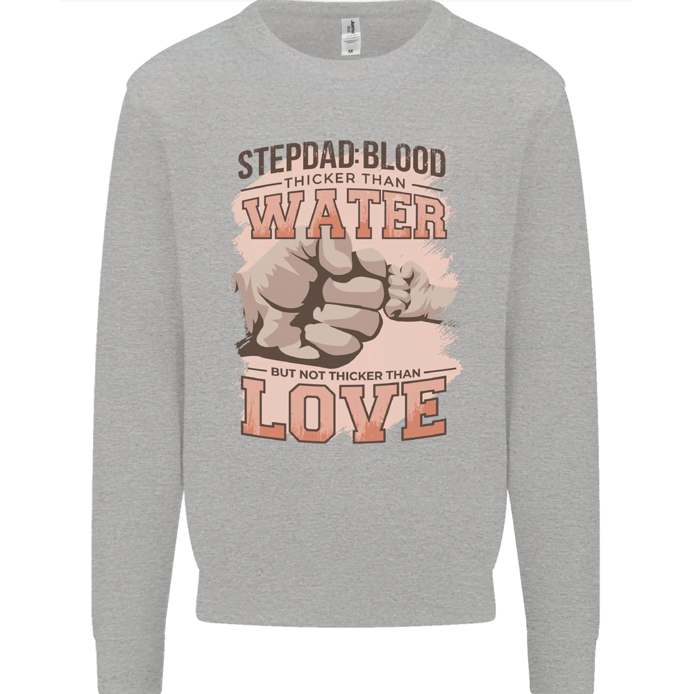 Stepdad Fathers Day Step Dad Mens Sweatshirt Jumper