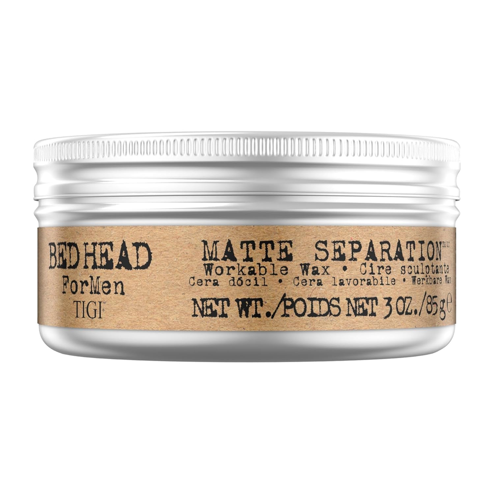 TIGI Bed Head Men Matte Separation Workable Wax 3oz (pack of 2)