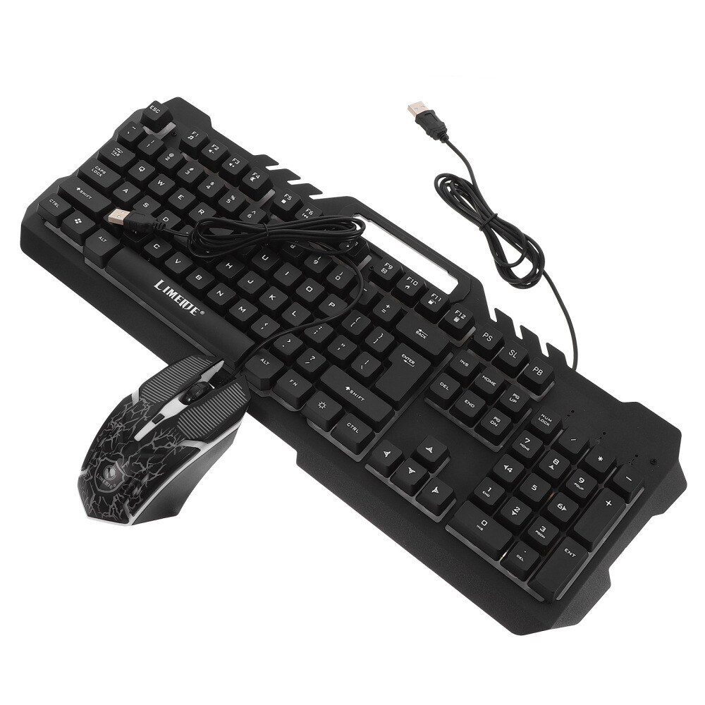 Durable Keyboard and Mouse Set with Faucet Adapter High-Quality
