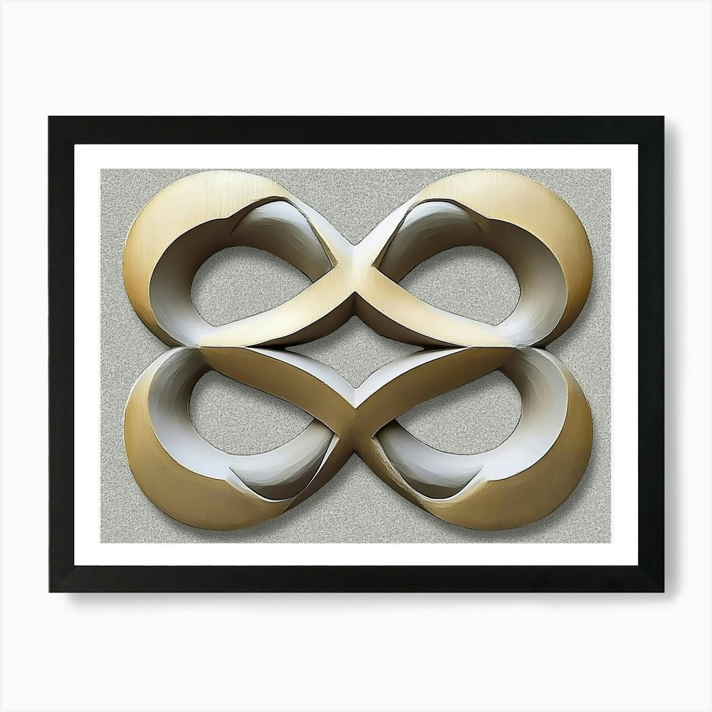 Seamless Relief Sculpture Designati Framed Wall Art Poster Canvas Print Picture