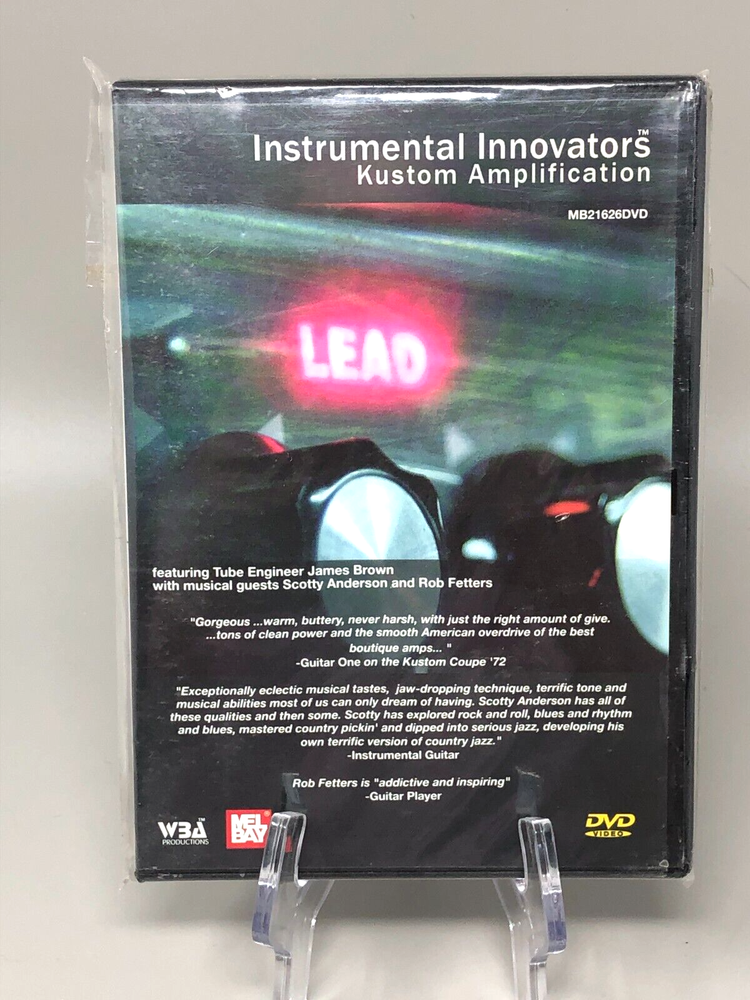 Instrumental Innovators Kustom Amplification DVD