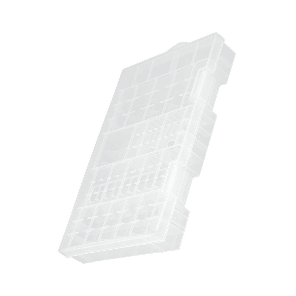 Eco-Friendly Plastic Battery Storage Case for AA AAA C D 9V Cells