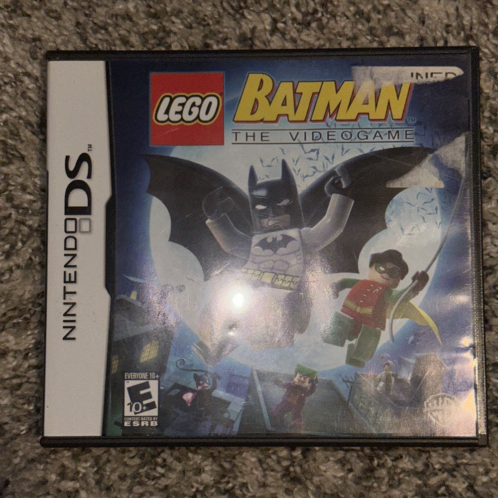 LEGO Batman: The Videogame (Nintendo DS, 2008) CIB Complete Tested Works