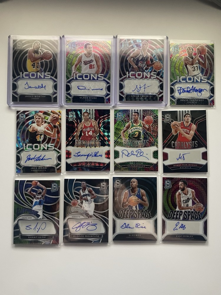 2023-24 panini spectra basketball Cards Auto