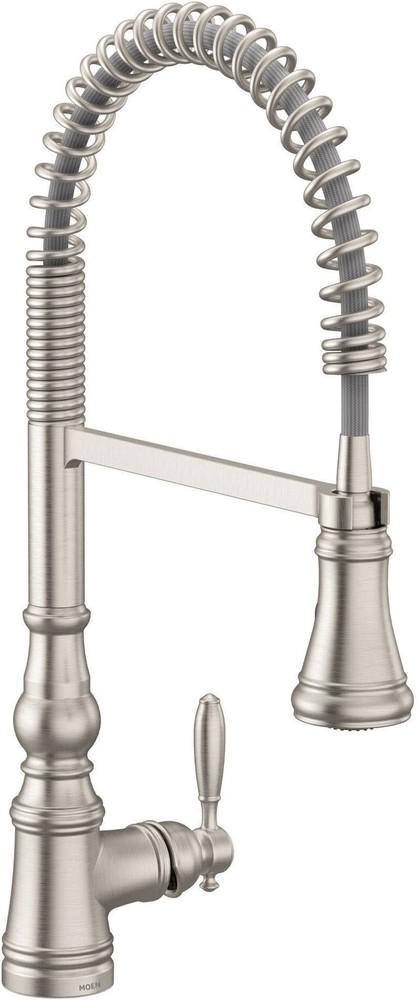 Moen S73104 Weymouth 1.5 GPM 1 Hole Pre-Rinse Pull Down Kitchen - Spot Resist
