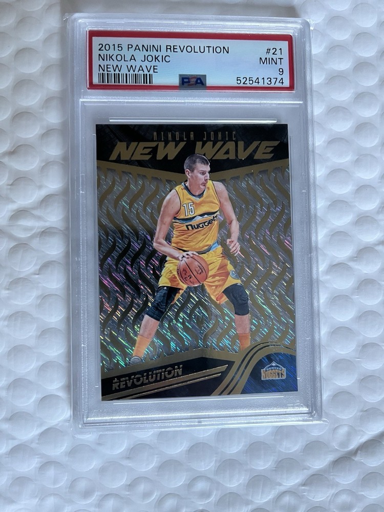2015 Panini Revolution New Wave #21 Nikola Jokic PSA 9