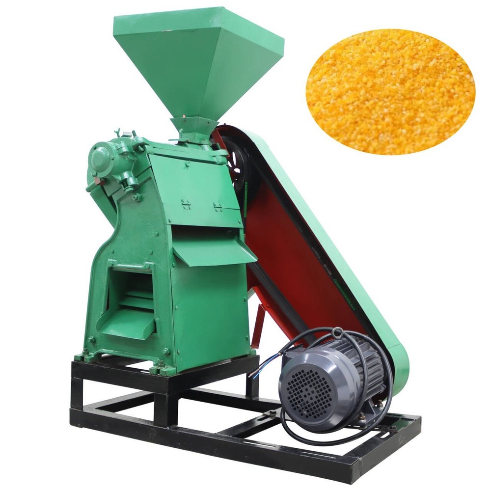 Corn Peeling and Grinding Machine Corn Maize Milling Huller Peeling Machine 220V