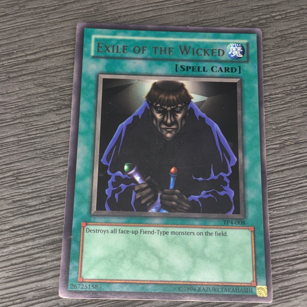 Exile of the Wicked TP4-008 Tournament Pack 4 Unlimited