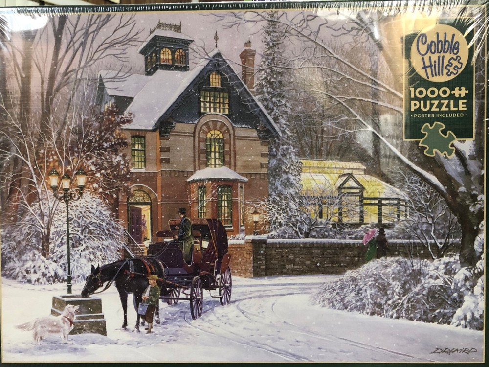 Cobble Hill 1000 Piece Puzzle an Evening Stroll  NEW SEALED