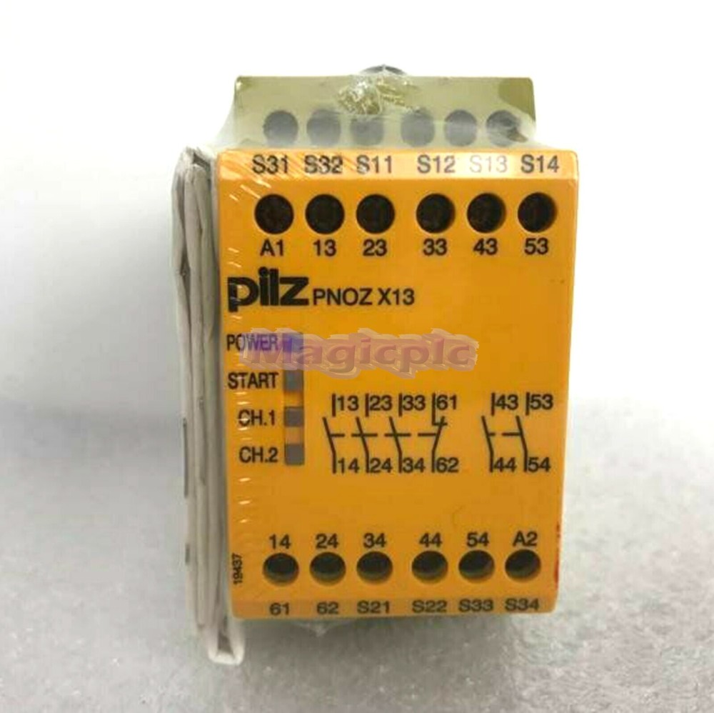 NEW PILZ PNOZ X13 774549 Safety Relay 24VDC (1Pcs)