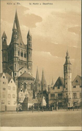 Ansichtskarte Köln a. Rh. St. Martin Stapelhaus  (Nr.9411)