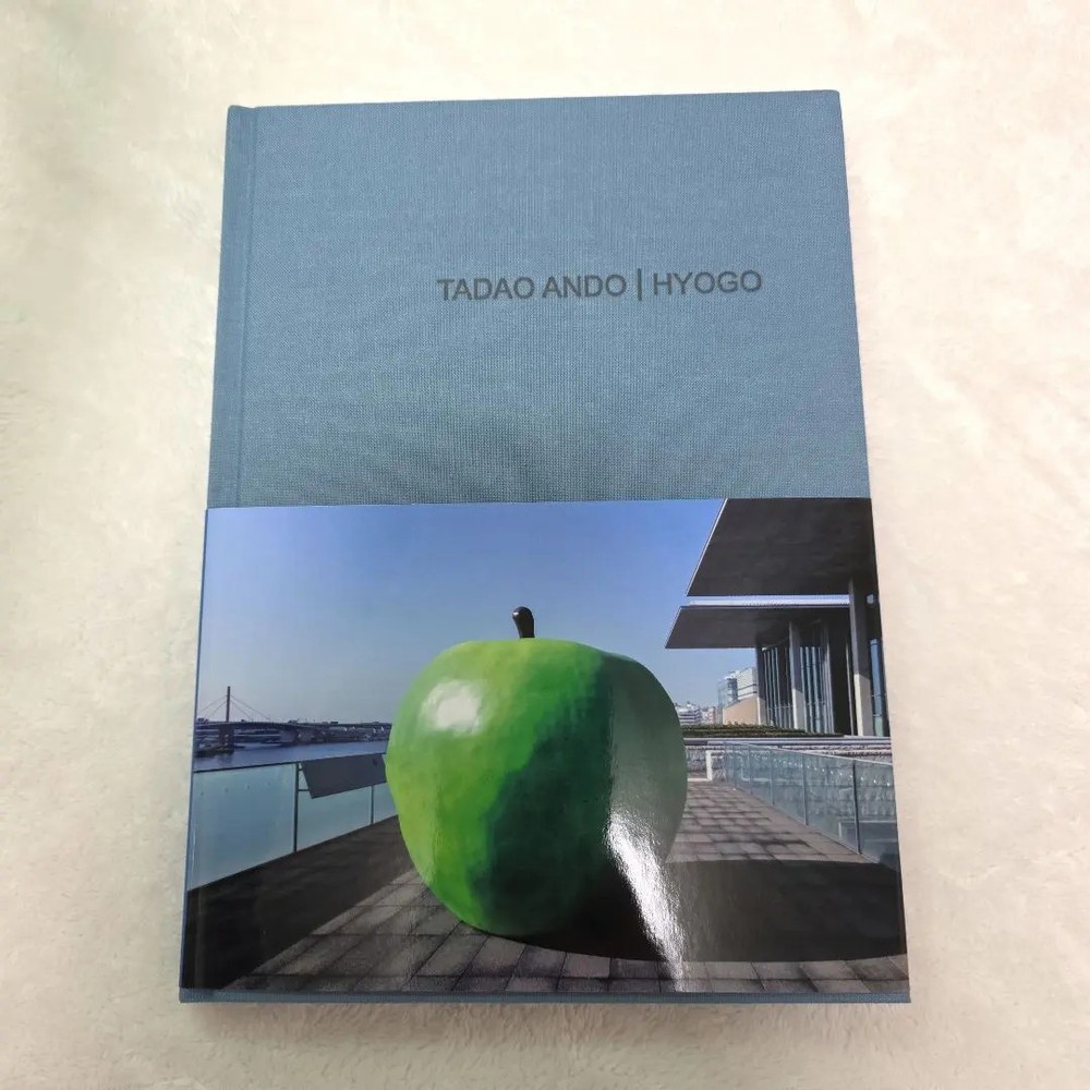 TADAO ANDO Autographed Green Apple HYOGO Architecture Art Book 2019 Japan