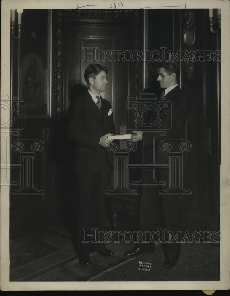 1931 Press Photo Governor Philip La Follette of Wisconsin  - mja14622