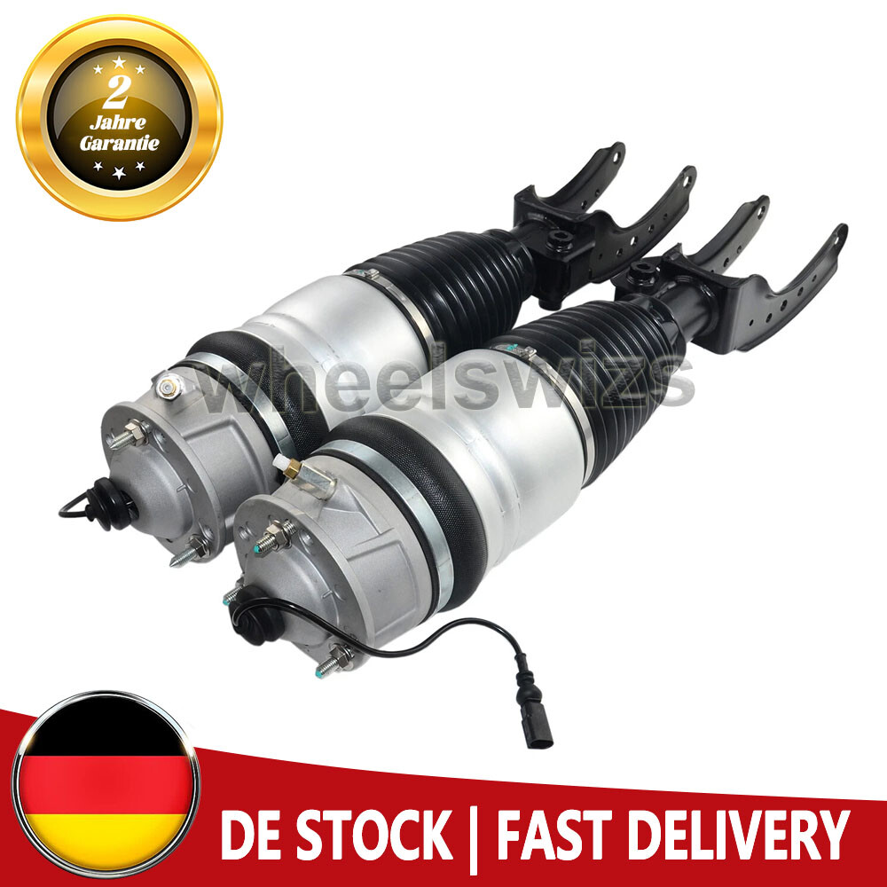 2x air suspension strut front for Porsche Cayenne VW Touareg year 11-18 LH & RH