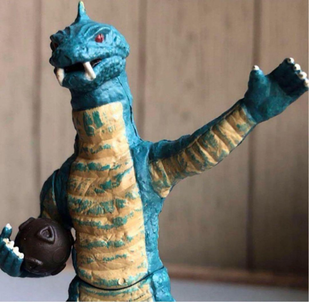 Bandai 15HG Lizardon Kamen Rider Gacha Figure 8cm Used Pre-Owned