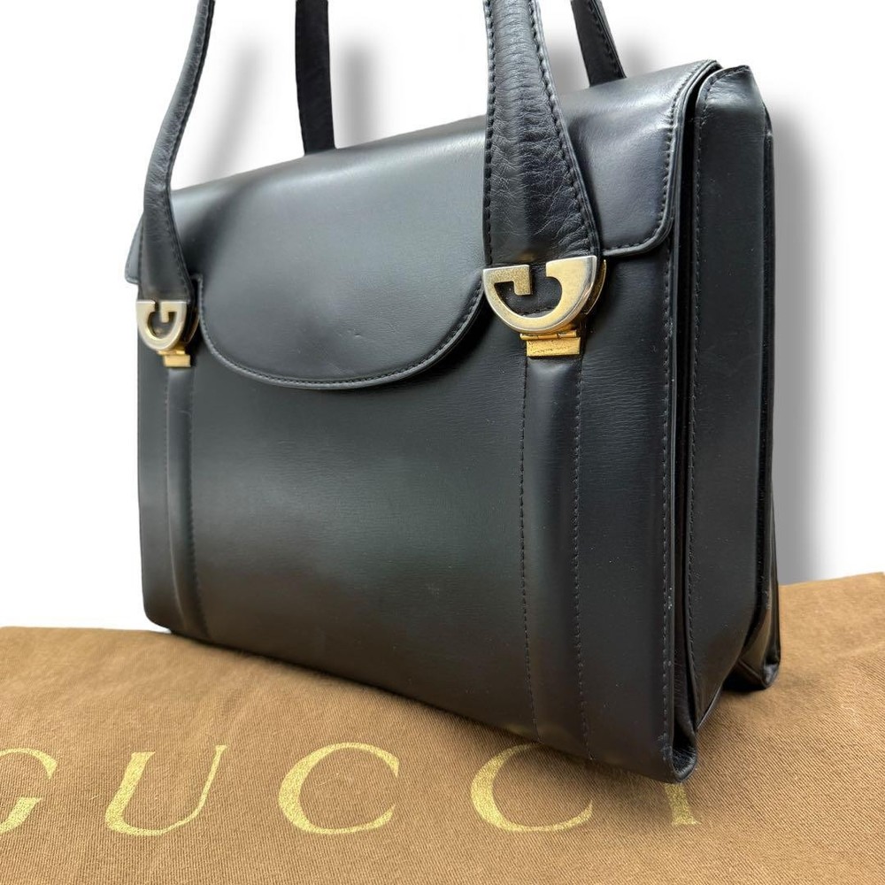 Vintage Gucci 170 tote bag with iconic G hardware