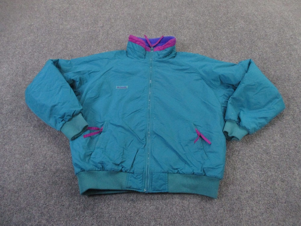 Vintage Columbia Men's L Fleece-Lined Radial Sleeve Outdoor Jacket