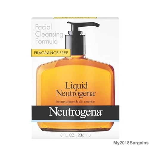 Neutrogena Fragrance-Free Gentle Liquid Facial Cleanser for Sensitive Skin  