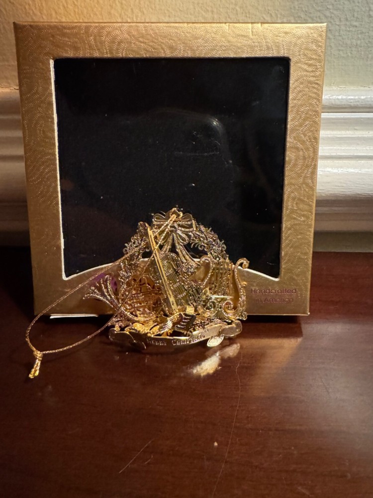 ChemArt Ornament Plated Brass - Christmas Symphony